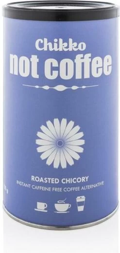 Chikko - Biologische Caffeïnevrije Koffievervanger - Geroosterde Cichorei -Roasted Chicory - 150 G -Koffiehuis 572x1200 1