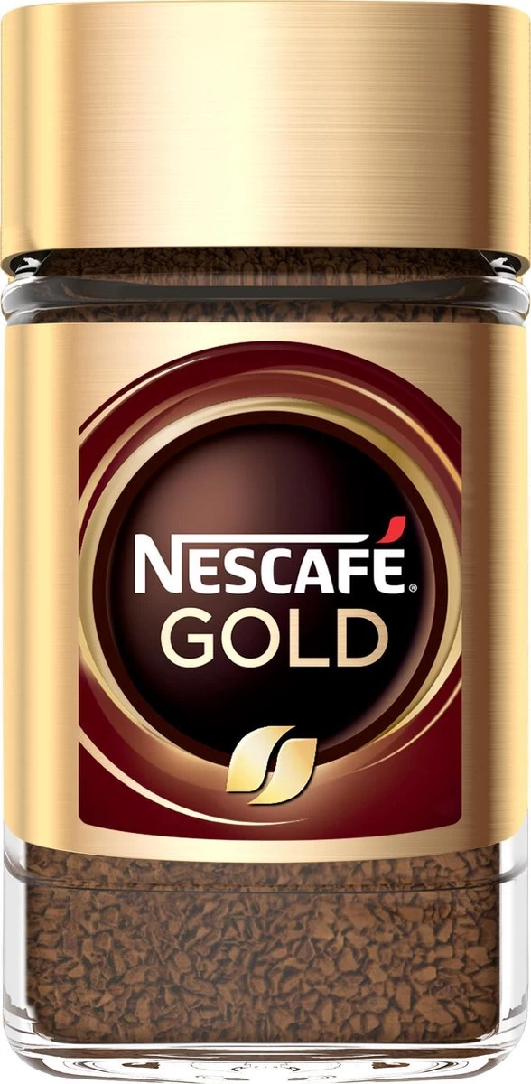 Nescafé Gold Oploskoffie - 12 Potten à 50 Gram 3 Nescafé Gold Oploskoffie - 12 Potten à 50 Gram