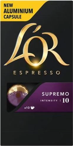 L'OR Espresso Supremo Koffiecups - Intensiteit 10/12 - 10 X 10 Capsules -Koffiehuis 606x1200 6