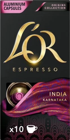 L'OR Espresso Origins India (10) - 10 X 10 Koffiecups -Koffiehuis 607x1200 5