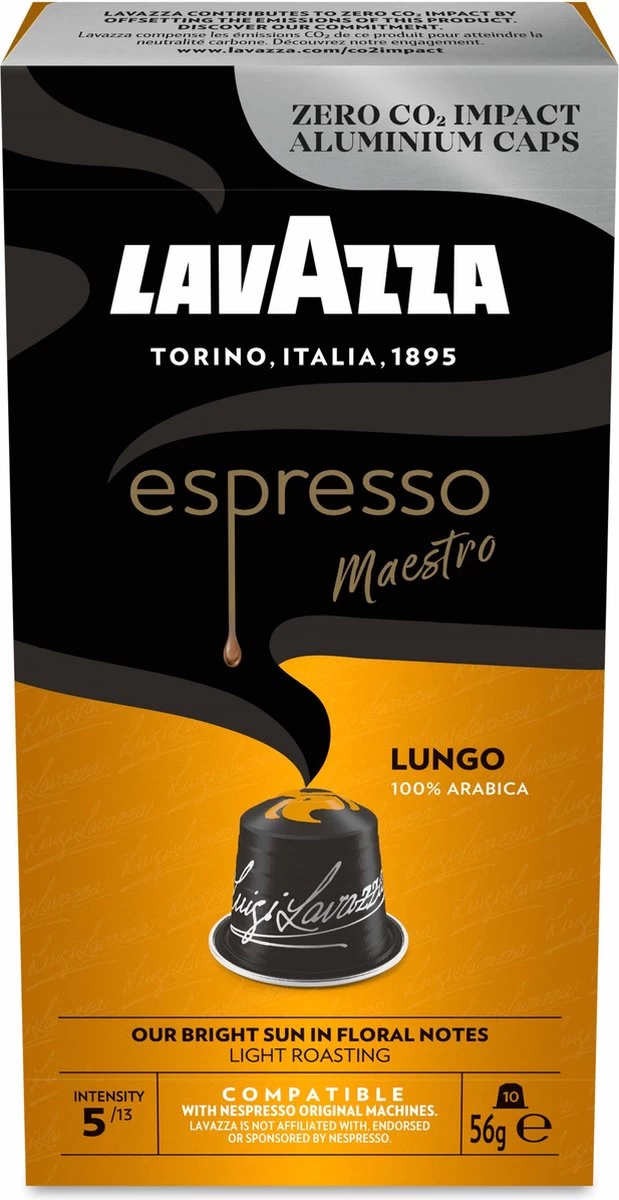 LAVAZZA Lungo 100 Stuks 5 LAVAZZA Lungo 100 Stuks - Afbeelding 3