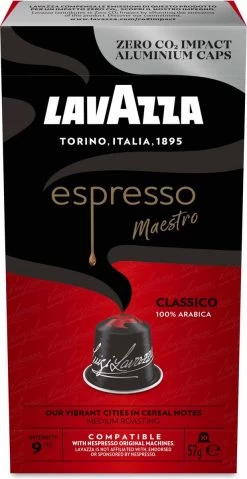 LAVAZZA Classico 100 Stuks 8 LAVAZZA Classico 100 Stuks -Koffiehuis 619x1200