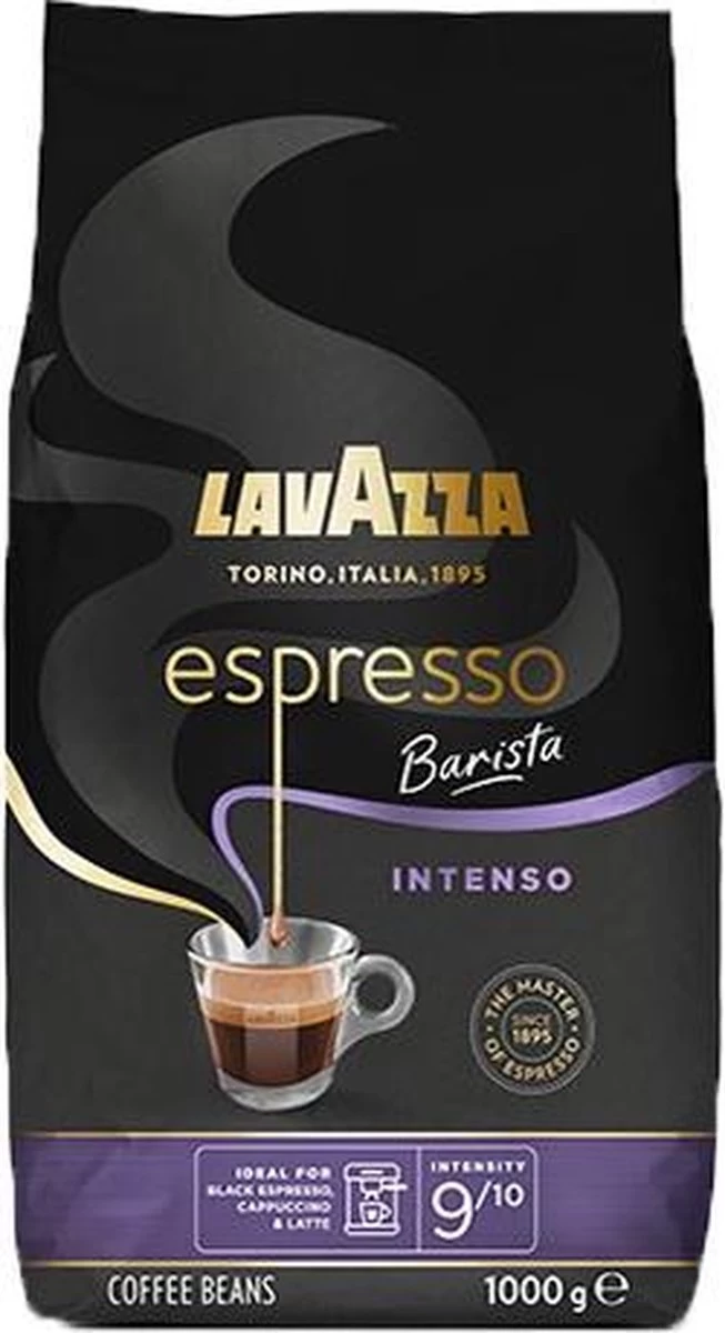 Lavazza Espresso Barista Intenso - Koffiebonen - 1 Kilo 4 Lavazza Espresso Barista Intenso - Koffiebonen - 1 Kilo - Afbeelding 2