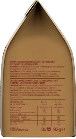 Senseo Café Latte Koffiepads - 2/9 Intensiteit - 4 X 8 Pads 18 Senseo Café Latte Koffiepads - 2/9 Intensiteit - 4 X 8 Pads -Koffiehuis 660x1200 2