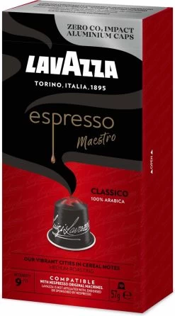 LAVAZZA Classico 100 Stuks 9 LAVAZZA Classico 100 Stuks -Koffiehuis 664x1200