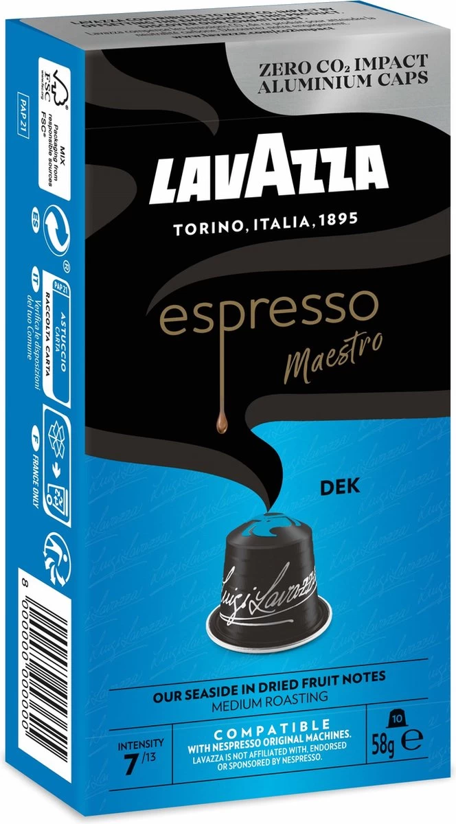 LAVAZZA Decafe 100 Stuks 5 LAVAZZA Decafe 100 Stuks - Afbeelding 3
