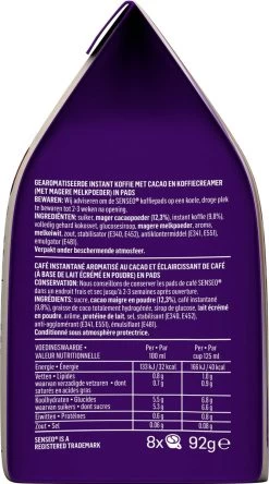 Senseo Cappuccino Choco Koffiepads - 2/9 Intensiteit - 4 X 8 Pads -Koffiehuis 668x1200