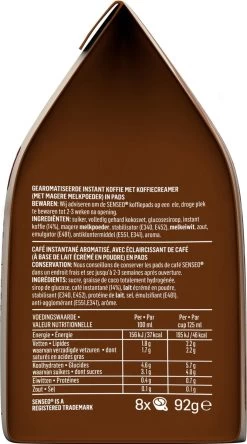 Senseo Cappuccino Koffiepads - 2/9 Intensiteit - 10 X 8 Pads 18 Senseo Cappuccino Koffiepads - 2/9 Intensiteit - 10 X 8 Pads -Koffiehuis 668x1200 3