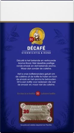 Douwe Egberts Decafé Filterkoffie - 6 X 500 Gram -Koffiehuis 669x1200 6