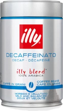 Illy Cafeïnevrij Koffiebonen - 250 Gram -Koffiehuis 690x1200