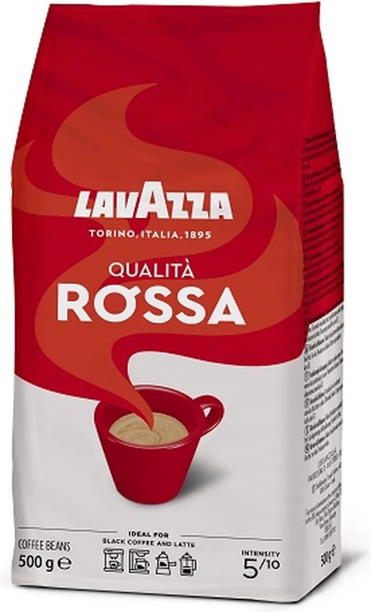 Lavazza Qualita Rossa Koffiebonen - 500 Gram X4 7 Lavazza Qualita Rossa Koffiebonen - 500 Gram X4 - Afbeelding 5