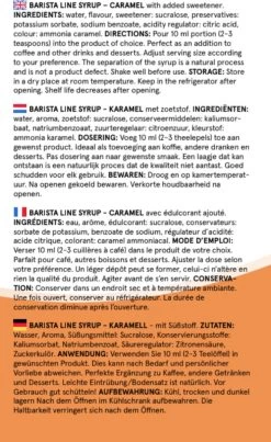 Fitcy | Koffiesiroop | Karamel | Barista Syrup | Zero | Vegan | Vetvrij | Suikervrij | Keto-vriendelijk | Koffie | Siroop | 1L -Koffiehuis 736x1200