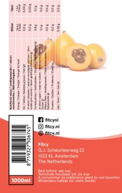 Fitcy | Koffiesiroop | Amaretto | Barista Syrup | Zero | Vegan | Vetvrij | Suikervrij | Keto-vriendelijk | Koffie | Siroop | MET DOSEERPOMP | 1L -Koffiehuis 757x1200