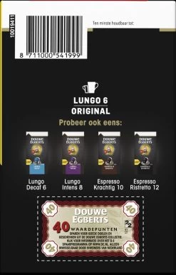 Douwe Egberts Lungo Original Koffiecups (6) - 5 X 40 Koffiecups -Koffiehuis 770x1200 3