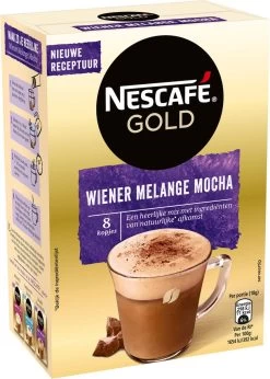 Nescafé Gold Wiener Melange Mocha Oploskoffie - 6 Doosjes à 8 Zakjes -Koffiehuis 856x1200 1
