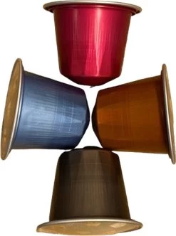 100 Capsules Epic Coffee - Espresso - Nespresso® Compatible Aluminium Capsules - RFA Keurmerk - Doos 100 Stuks 12 100 Capsules Epic Coffee - Espresso - Nespresso® Compatible Aluminium Capsules - RFA Keurmerk - Doos 100 Stuks -Koffiehuis 892x1200