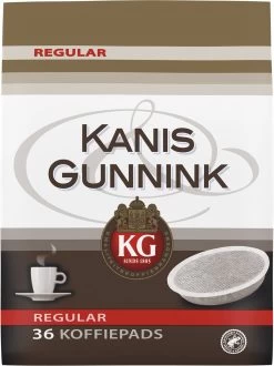 Kanis & Gunnink Regular Koffiepads - 10 X 36 Pads -Koffiehuis 898x1200 1