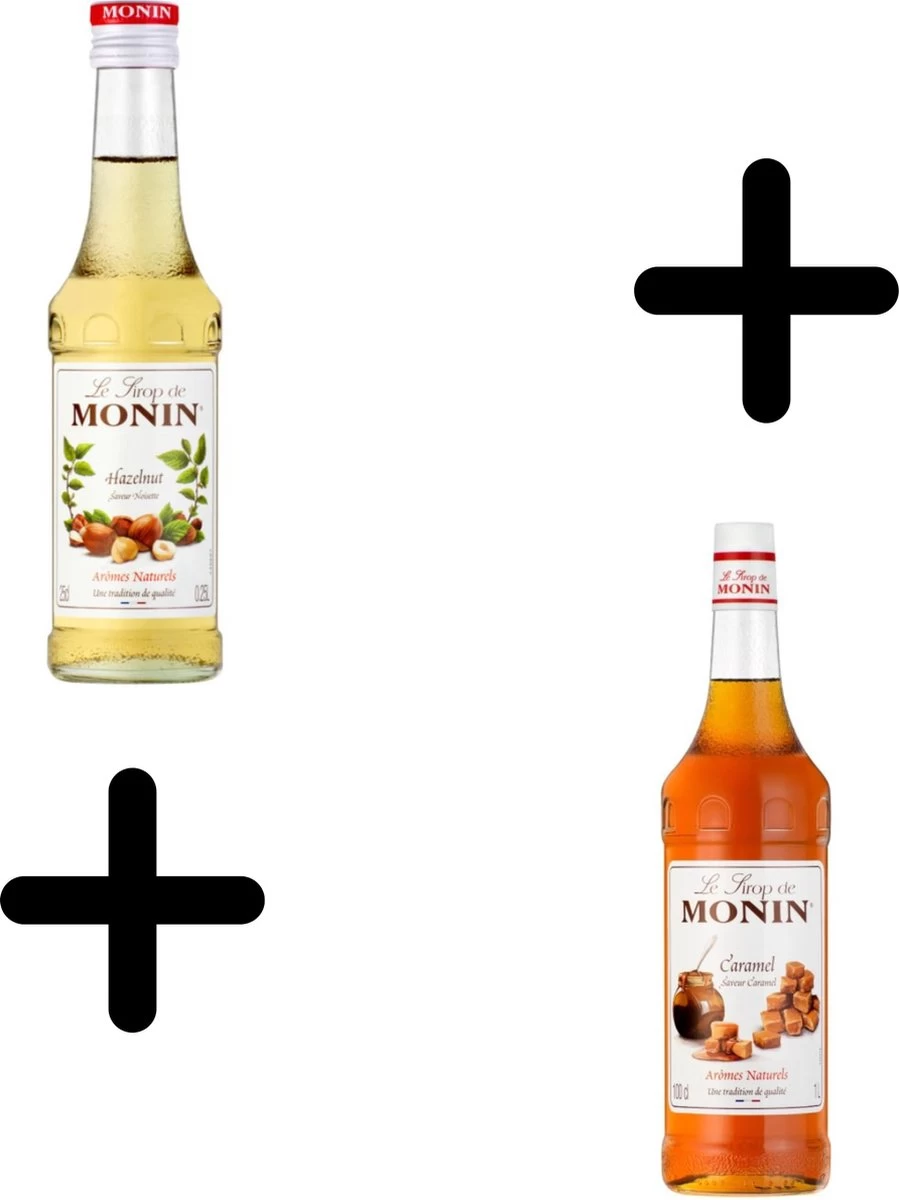 Monin VAnille Koffiesiroop VOORDEELPACK Vanille 70 + Caramel 70cl 3 Monin VAnille Koffiesiroop VOORDEELPACK Vanille 70 + Caramel 70cl