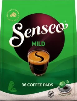Senseo Mild Koffiepads - 3/9 Intensiteit - 10 X 36 Pads 20 Senseo Mild Koffiepads - 3/9 Intensiteit - 10 X 36 Pads -Koffiehuis 909x1200 4