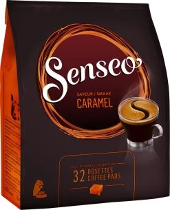 Senseo Caramel Koffiepads - 2/9 Intensiteit - 10 X 32 Pads -Koffiehuis 973x1200 1