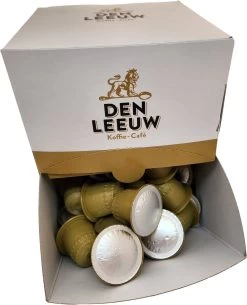 Voordeelpakket: Den Leeuw Lungo (80 Koffiecups) - Roast Koffiecups - Echte Hollandsche Koffie Van Den Leeuw In Nespresso Cups - Nespresso Compatibele Koffie Cups -Koffiehuis 973x1200