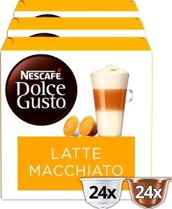 Nescafé Dolce Gusto Latte Macchiato Capsules - 48 Koffiecups -Koffiehuis 987x1200