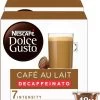 Nescafé Dolce Gusto Cafe Au Lait Decaf 3 Doosjes à 16 Capsules